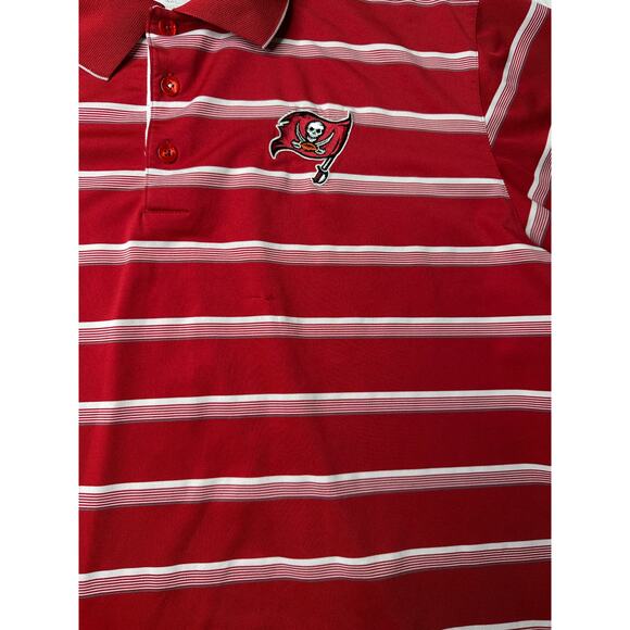 Antigua Tampa Bay Bucs Striped‎ Performance Polo Size XXL - Picture 5 of 10